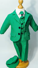 Costum verde 6 piese - Jarek -