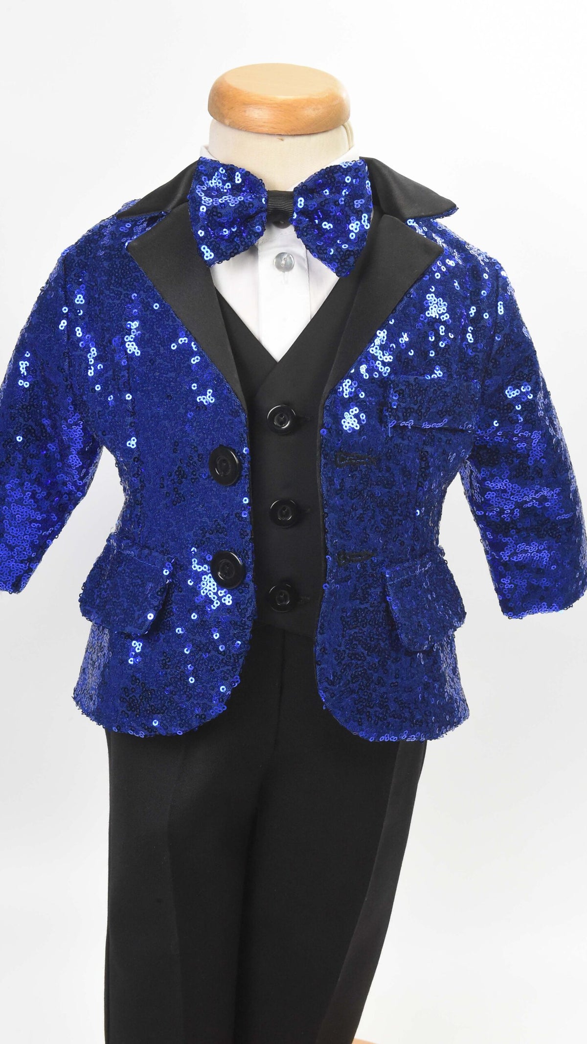 Costum Blue Glitter